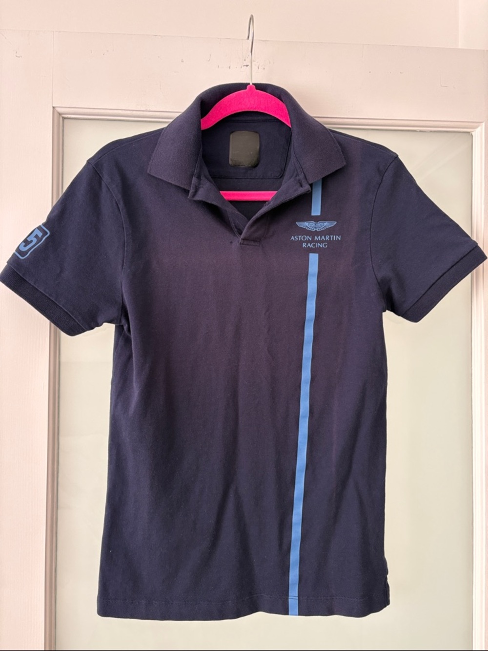Hackett London Aston Martin Racing Polo Shirt Men’s Small Pro Team Cotton